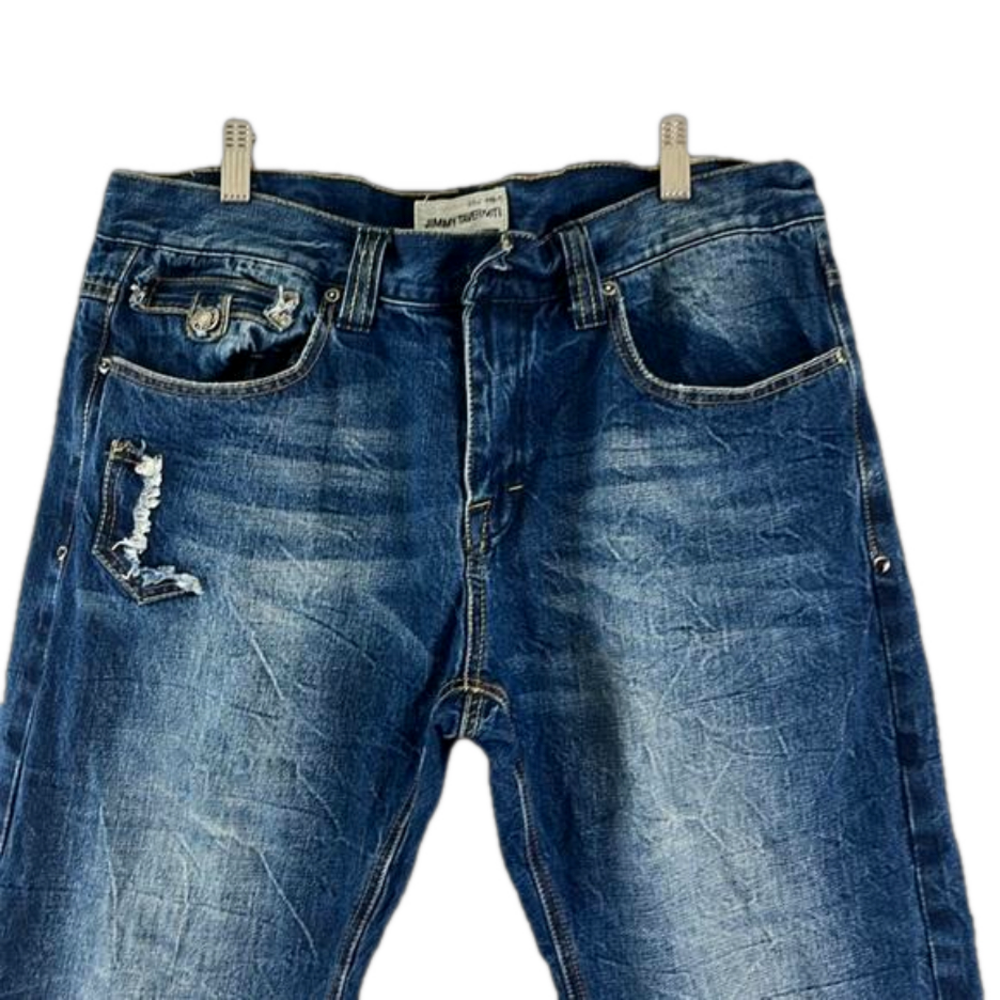 Jimmy Taverniti Anti-Exposure Men's Whiskered Jeans